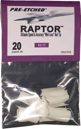 White Raptor 20ct. Sample (2 each) #1-#10