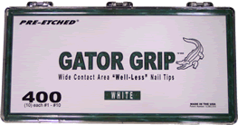 White Gator Grip 400ct. Assorted Box (40 each) #1-#10